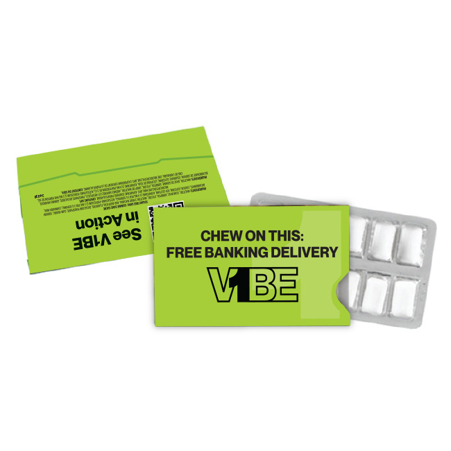 Sugar Free Peppermint Gum Pack