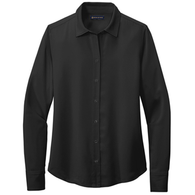 Brooks Brothers® Full-Button Satin Blouse