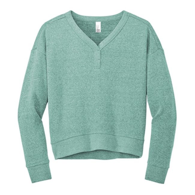 District Fleece V-Neck Sweatshirt Image